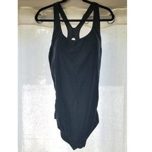 Speedo Power Flex Black Swimsuit Size 24
